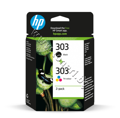 3YM92AE  HP 303 combo 2-pack, 4 