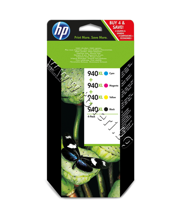 C2N93AE Мастило HP 940XL combo 4-pack, 4 цвята - изображение 1 от 1