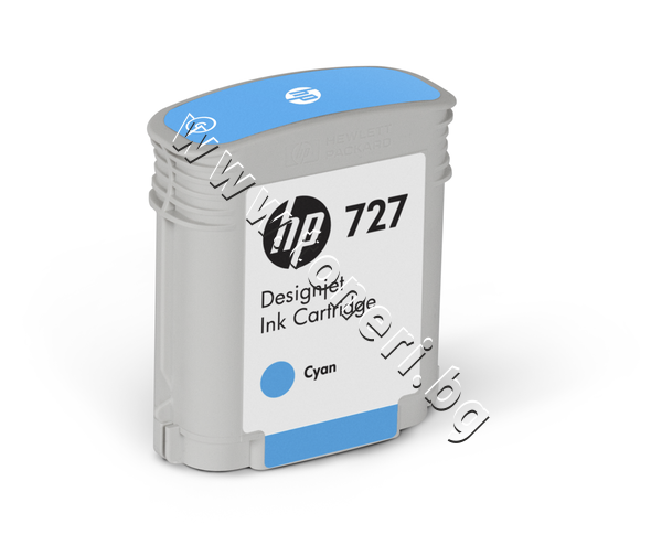 B3P13A Мастило HP 727, Cyan (40 ml) - изображение 2 от 2