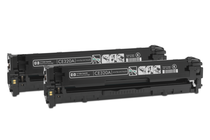            HP 128A  CM1415/CP1525 2-pack, Black (2x2K)