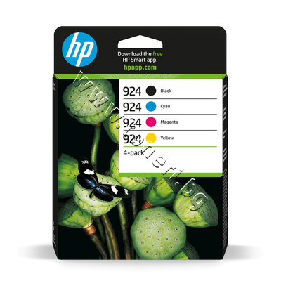 6C3Z1NE  HP 924 combo 4-pack, 4 