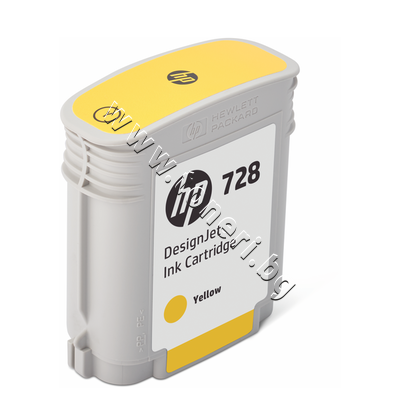 F9J61A  HP 728, Yellow (40 ml)