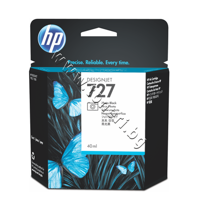 B3P17A  HP 727, Photo Black (40 ml)