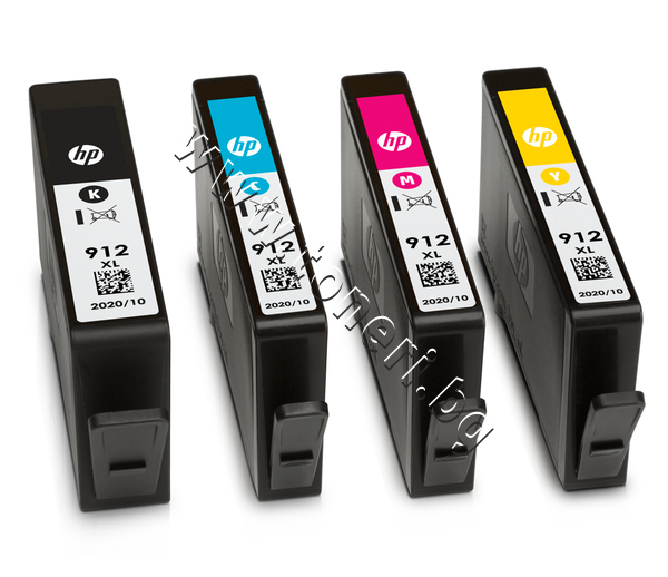 3YP34AE Мастило HP 912XL combo 4-pack, 4 цвята - изображение 2 от 2