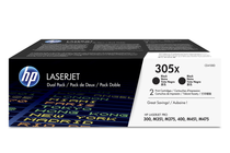           HP 305X  M375/M451/M475 2-pack, Black (2x4K)