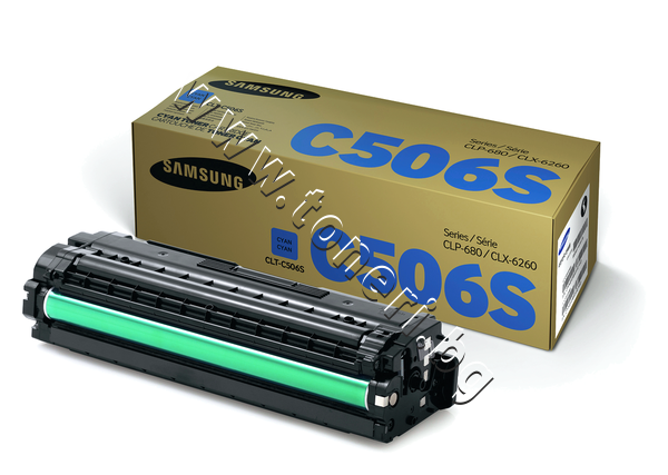 SU047A Тонер Samsung CLT-C506S за CLP-680/CLX-6260, Cyan (1.5K) - изображение 1 от 3