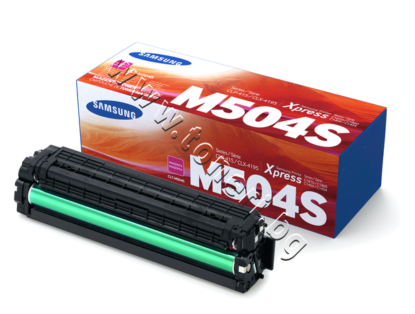 SU292A Тонер Samsung CLT-M504S за SL-C1810/C1860, Magenta (1.8K) - изображение 1 от 3