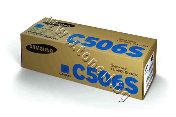 SU047A Тонер Samsung CLT-C506S за CLP-680/CLX-6260, Cyan (1.5K) - изображение 3 от 3