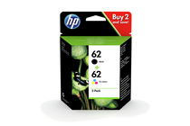          HP 62 combo 2-pack, 4 