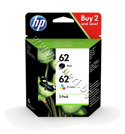 N9J71AE  HP 62 combo 2-pack, 4 