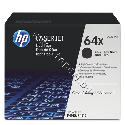 CC364XD  HP 64X  P4015/P4515 2-pack (2x24K)