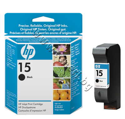 C6615NE  HP 15, Black 14 ml