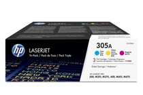 Оригинални тонер касети и тонери за цветни лазерни принтери » Тонер HP 305A за M375/M451/M475 3-pack, 3 цвята (3x2.6K)
