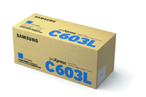 Оригинални тонер касети и тонери за цветни лазерни принтери » Тонер Samsung CLT-C603L за SL-C3510/C4010/C4060, Cyan (10K)