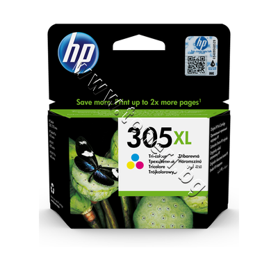 3YM63AE  HP 305XL, Tri-color