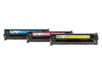 Оригинални тонер касети и тонери за цветни лазерни принтери » Тонер HP 125A за CP1215/CM1312 3-pack, 3 цвята (3x1.4K)