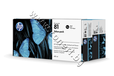 C4990A Комплект HP 81, Black (680 ml)