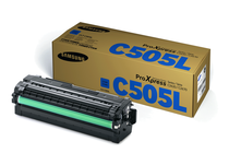 Оригинални тонер касети и тонери за цветни лазерни принтери » Тонер Samsung CLT-C505L за SL-C2620/C2670, Cyan (3.5K)
