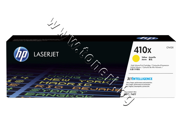 CF412X Тонер HP 410X за M377/M452/M477, Yellow (5K) - изображение 1 от 3
