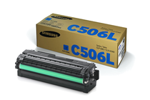 Оригинални тонер касети и тонери за цветни лазерни принтери » Тонер Samsung CLT-C506L за CLP-680/CLX-6260, Cyan (3.5K)