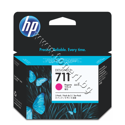 CZ135A  HP 711 3-pack, Magenta (3x29 ml)