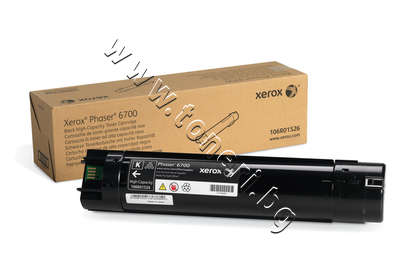 106R01526  Xerox 106R01526  6700, Black (18K)