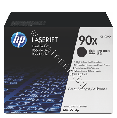 CE390XD Тонер HP 90X за M4555/M602/M603 2-pack (2x24K)