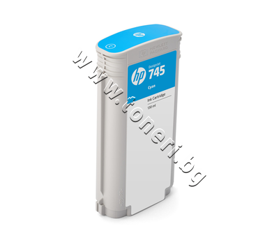 F9J97A  HP 745, Cyan (130 ml)