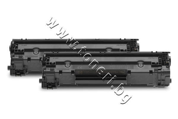 CE278AD Тонер HP 78A за M1536/P1566/P1606 2-pack (2x2.1K) - изображение 3 от 3