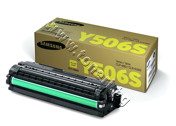 SU524A Тонер Samsung CLT-Y506S за CLP-680/CLX-6260, Yellow (1.5K) - изображение 1 от 3