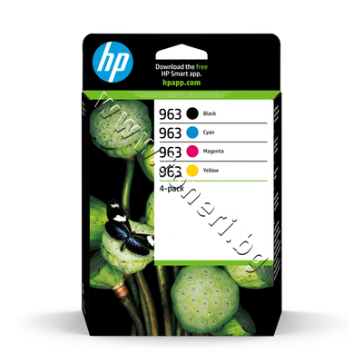 6ZC70AE  HP 963 combo 4-pack, 4 
