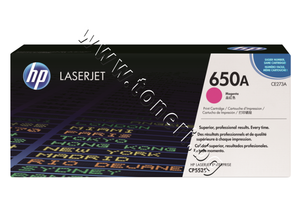 CE273A Тонер HP 650A за CP5525/M750, Magenta (15K) - изображение 1 от 1