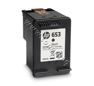 3YM75AE  HP 653, Black