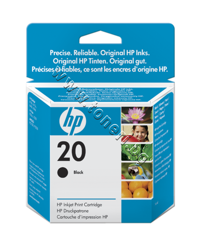 C6614NE  HP 20, Black 14 ml