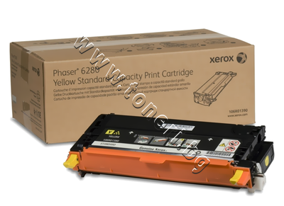 106R01390  Xerox 106R01390  6280, Yellow (2.2K)