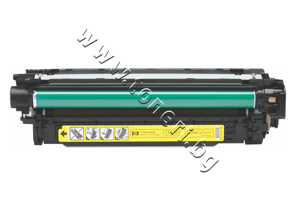 CE252A Тонер HP 504A за CP3525/CM3530, Yellow (7K) - изображение 3 от 4