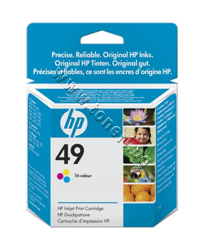 51649NE  HP 49, Tri-color 11 ml