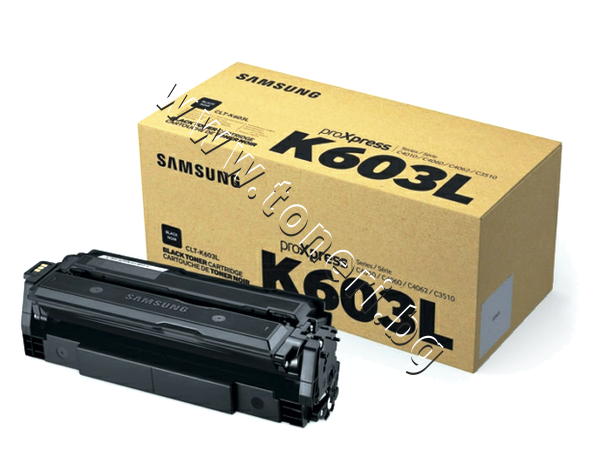 SU214A Тонер Samsung CLT-K603L за SL-C3510/C4010/C4060, Black (15K) - изображение 1 от 3