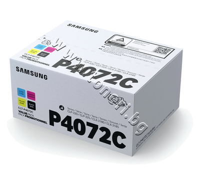 SU382A Тонер Samsung CLT-P4072C за CLP-320/CLX-3180 4-pack, 4 цвята (4.5K)