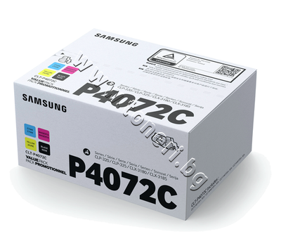 SU382A  Samsung CLT-P4072C  CLP-320/CLX-3180 4-pack, 4  (4.5K)