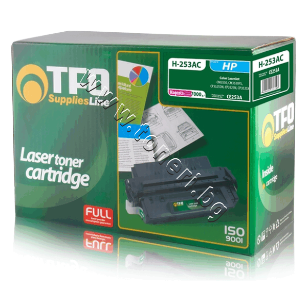 TFH253AC TF1 Тонер CE253A HP 504A за CP3525/CM3530, Magenta (7K) - изображение 1 от 1
