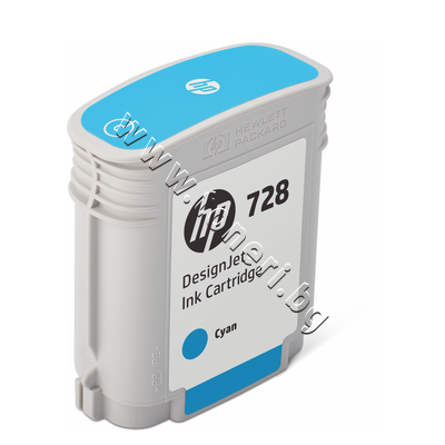 F9J63A  HP 728, Cyan (40 ml)