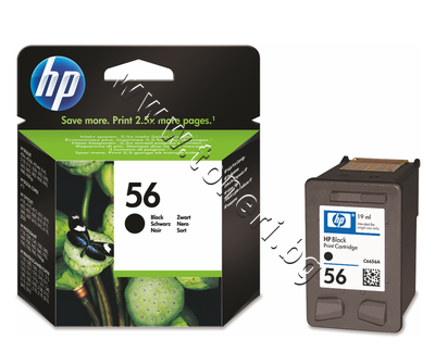 C6656AE  HP 56, Black