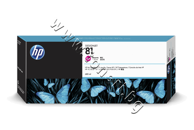 C4932A  HP 81, Magenta (680 ml)