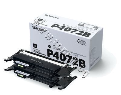 SU381A Тонер Samsung CLT-P4072B за CLP-320/CLX-3180 2-pack, Black (2x1.5K)