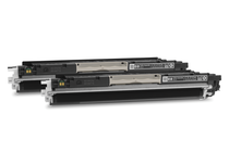 Оригинални тонер касети и тонери за цветни лазерни принтери » Тонер HP 126A за CP1025/M175/M275 2-pack, Black (2x1.2K)