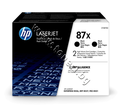 CF287XD  HP 87X  M501/M506/M527 2-pack (2x18K)