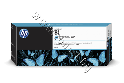 C4934A  HP 81, Light Cyan (680 ml)