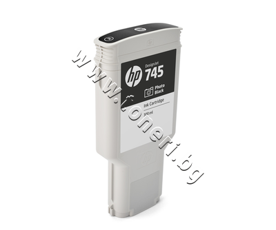 F9K04A  HP 745, Photo Black (300 ml)