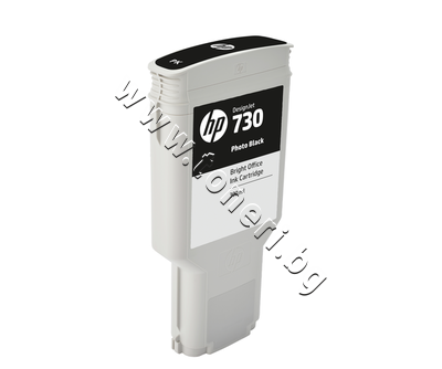 P2V73A  HP 730, Photo Black (300 ml)